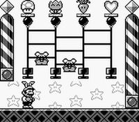 une photo d'Ã©cran de Super Mario Land 2 sur Nintendo Game Boy